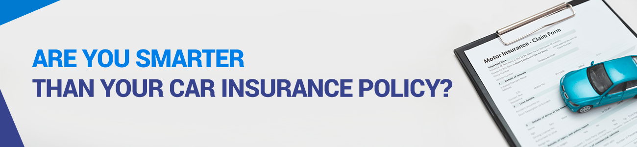 Header for article examining car insurance readability scores, rates of satisfaction, price of coverage by reading of policies.