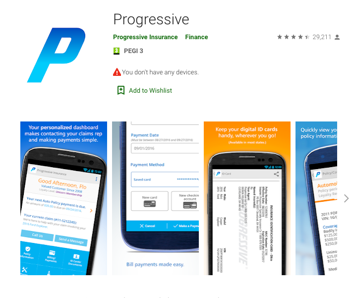google play progressive mobile app