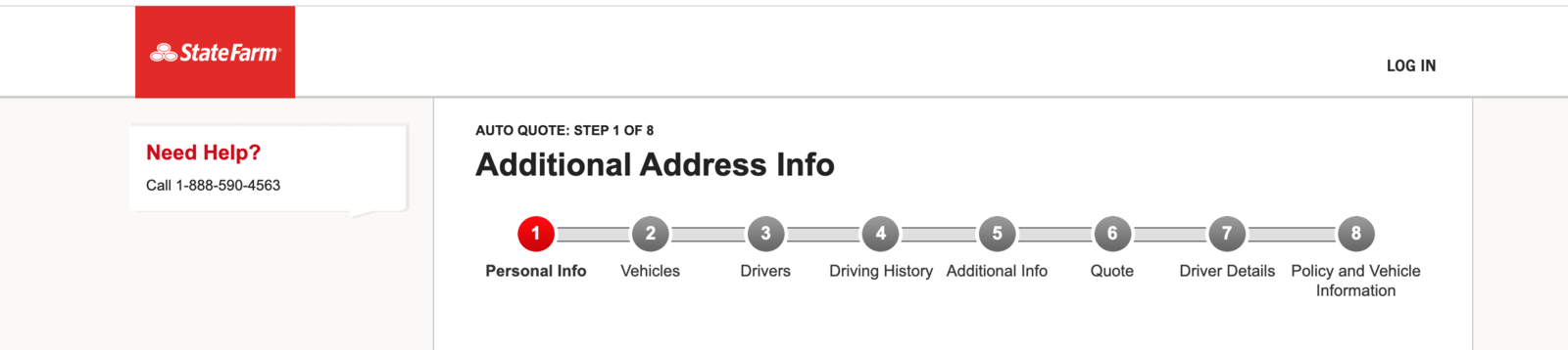 Step 5 State Farm Quote