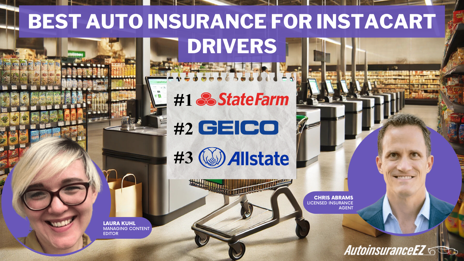 Best Auto Insurance for Instacart Drivers in 2025 (Your Guide to 