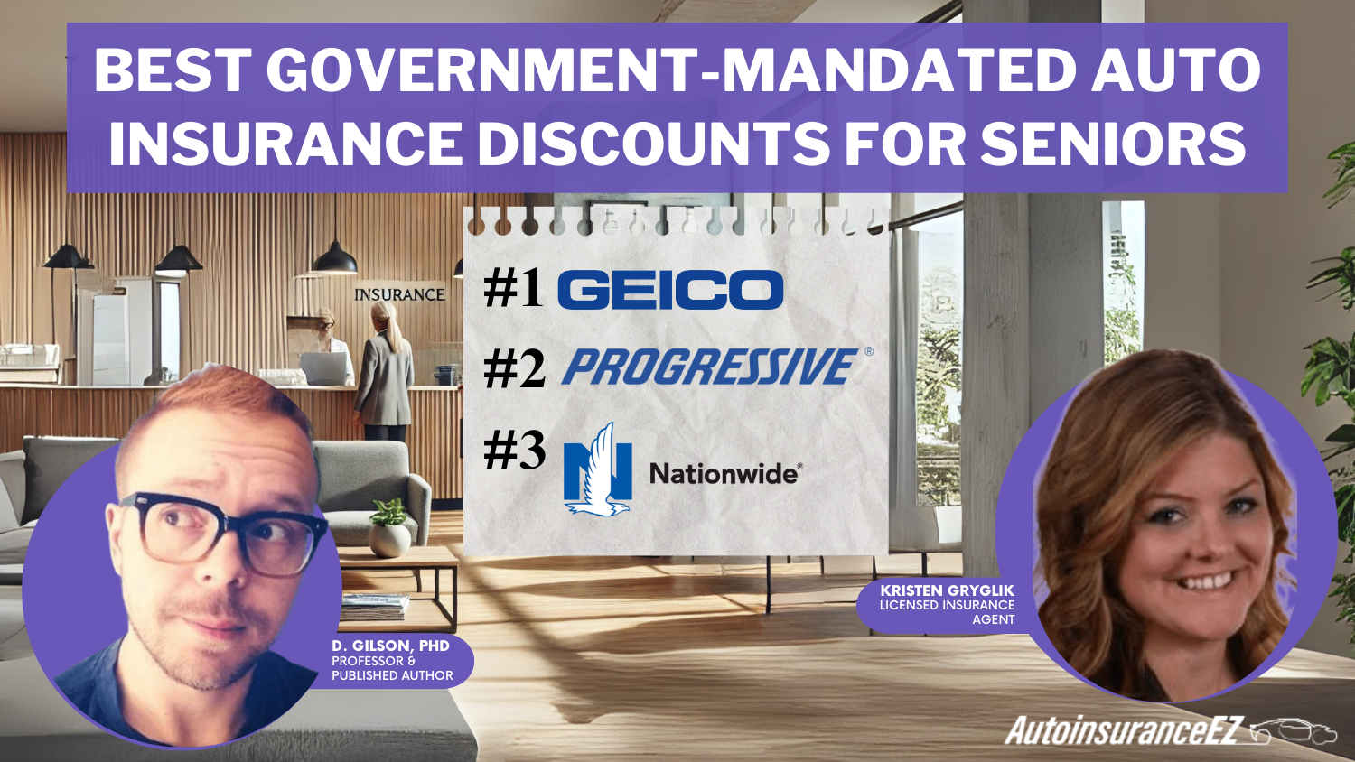 Best Government-Mandated Auto Insurance Discounts for Seniors in 
