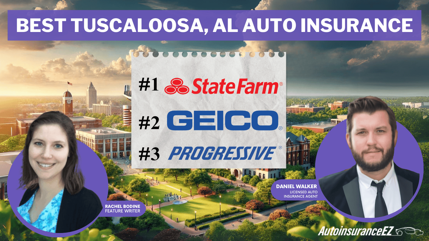 State Farm, Geico, Progressive: Best Tuscaloosa, AL Auto Insurance