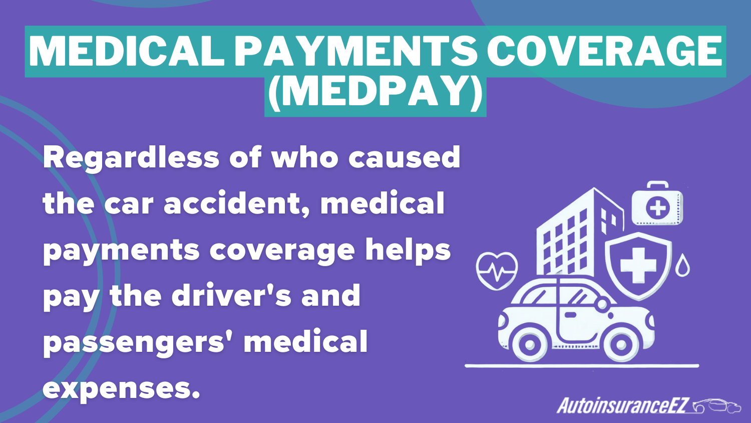 Best San Francisco, CA Auto Insurance: Medical Payment Coverage (MedPay)