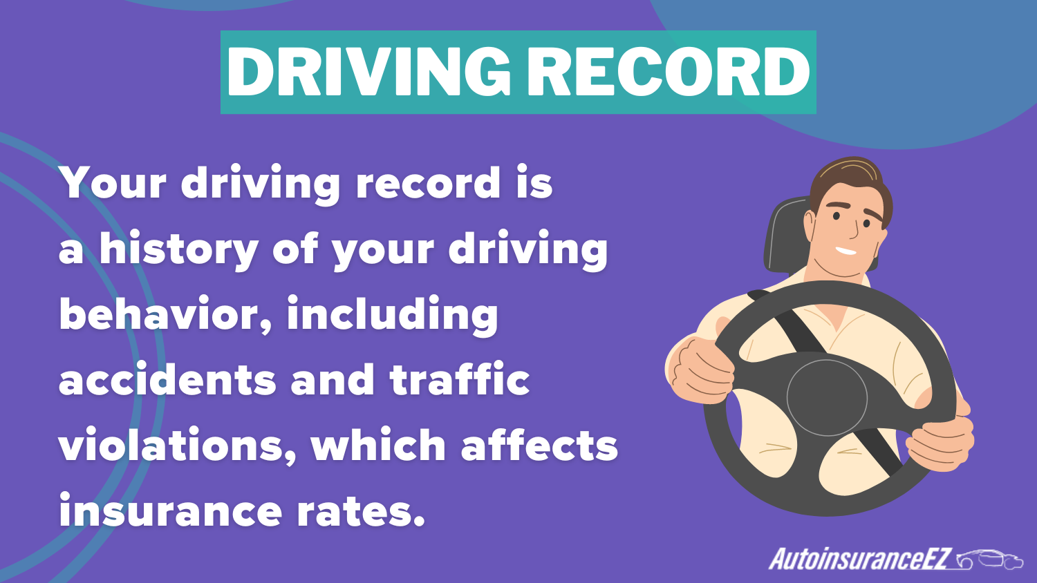 Driving Record Definition Card: Cheap Auto Insurance in Oregon