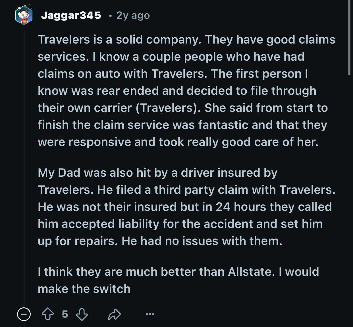 Reddit post- Cheap auto insurance in Rhode Island