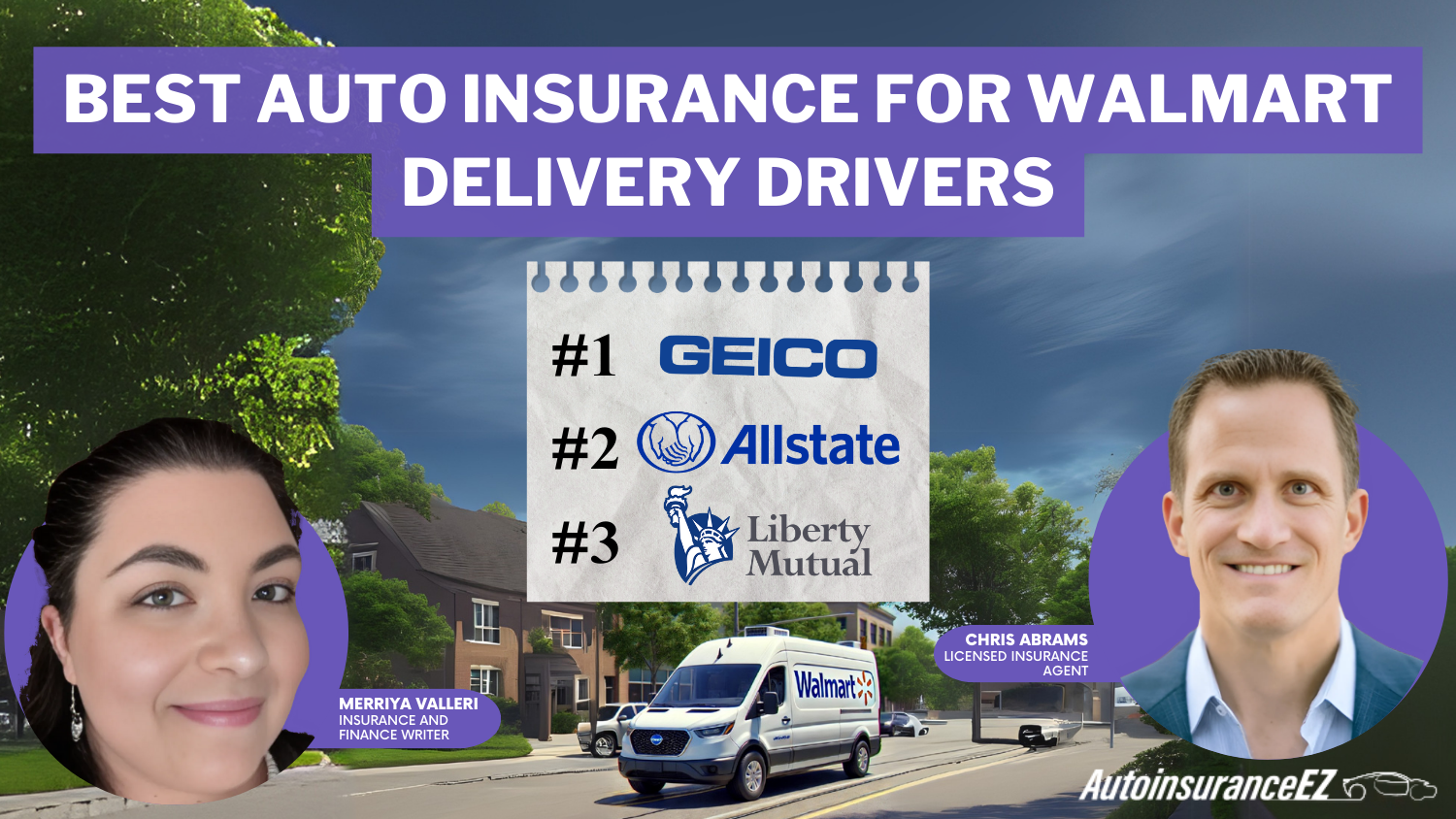 Best Auto Insurance for Walmart Delivery Drivers: Geico, Allstate, and Liberty Mutual