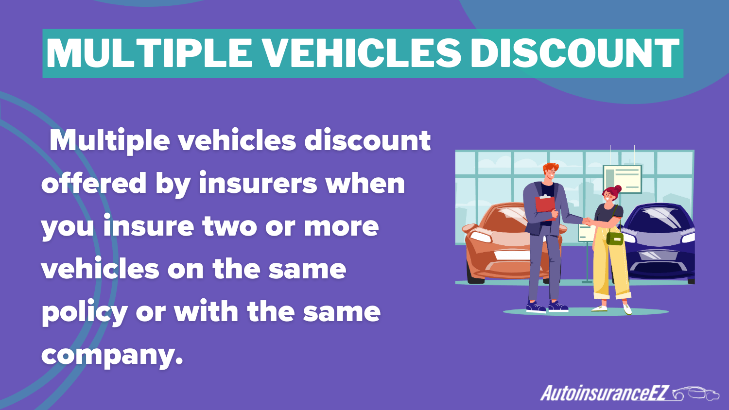 Multiple Vehucles Discount (Definition Card); cheap auto insurance in Rhode Island