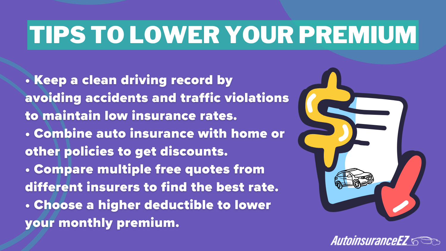 Tips to lower your premium: best louisville, ky auto insurance