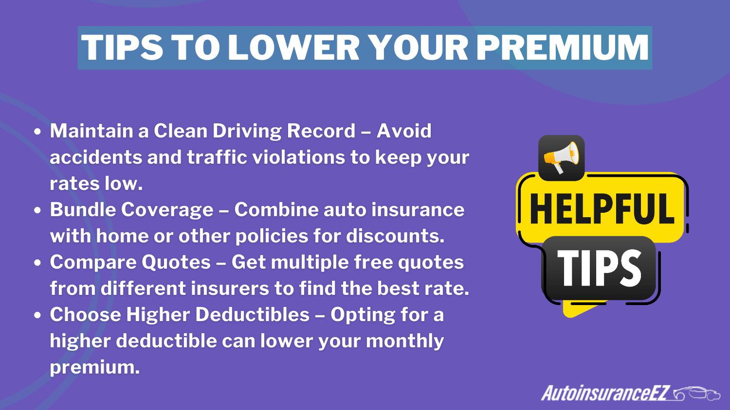 Best Cheyenne, WY Auto Insurance: Tips to Lower Your Premium Definition Card