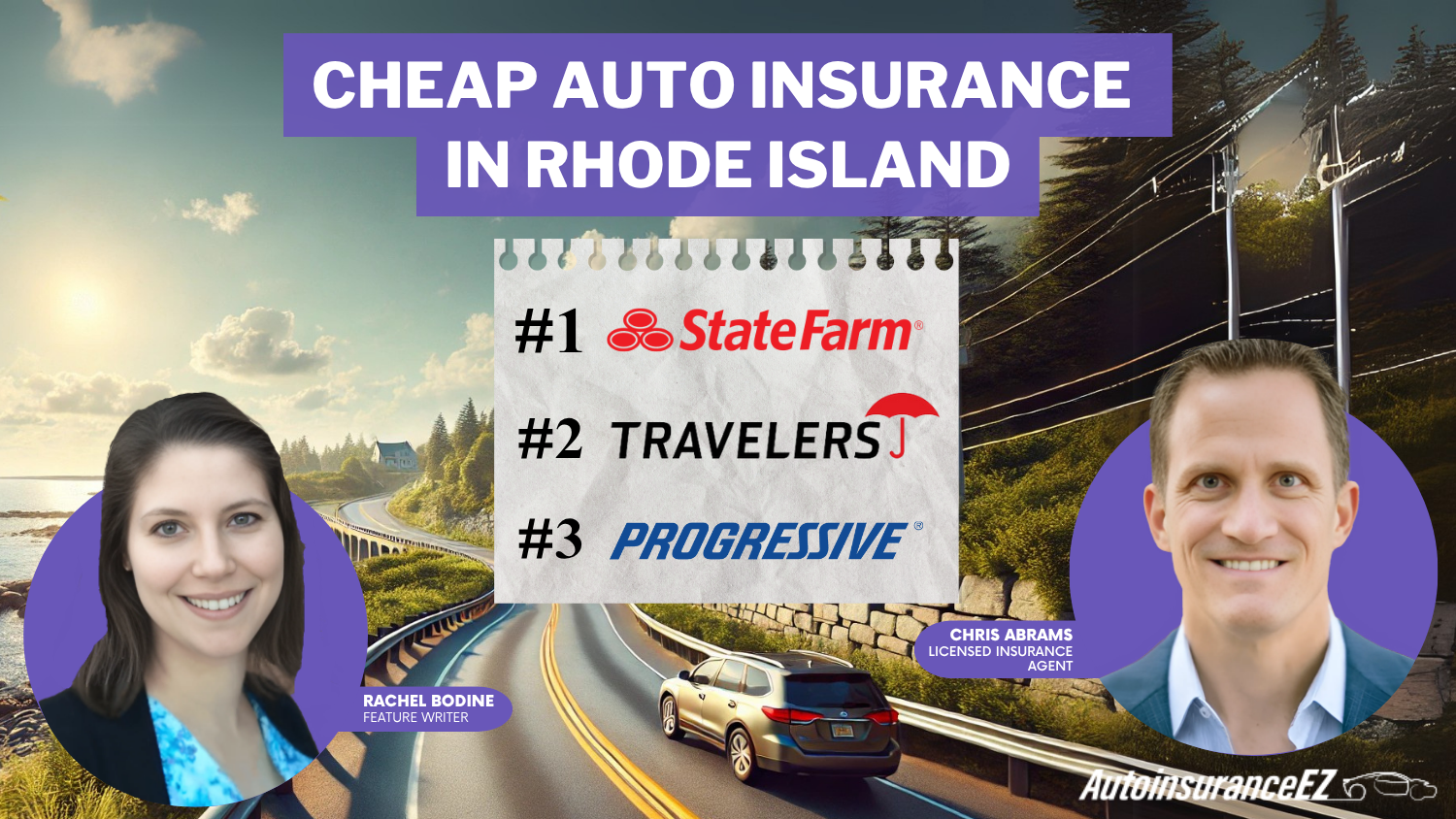 State Farm, Travelers, and Progressive: Cheap Auto Insurance in Rhode Island